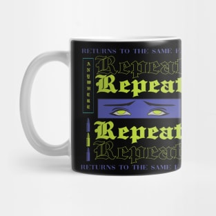 Repeat streetwear design Mug